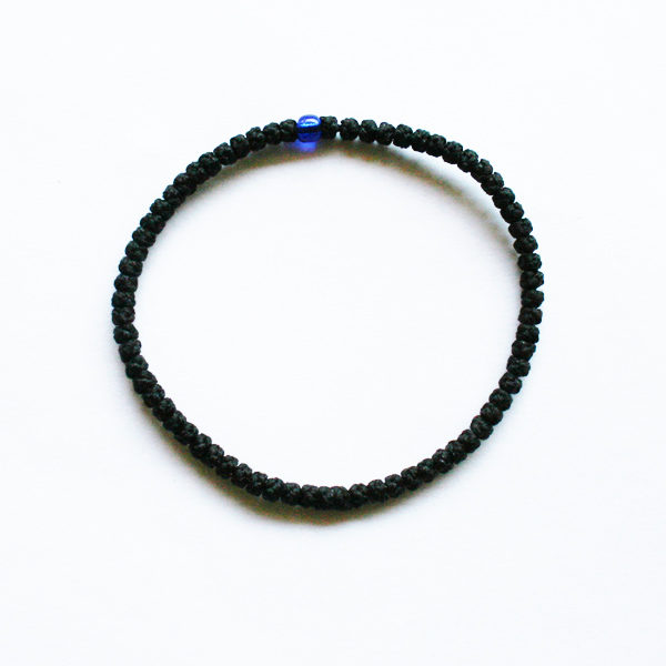 Prayer rope - Komboskini (black thin)